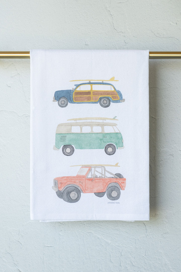 Surf Trucks Tea Towel