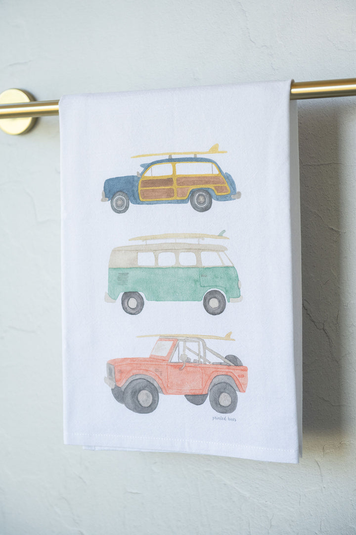 Surf Trucks Tea Towel