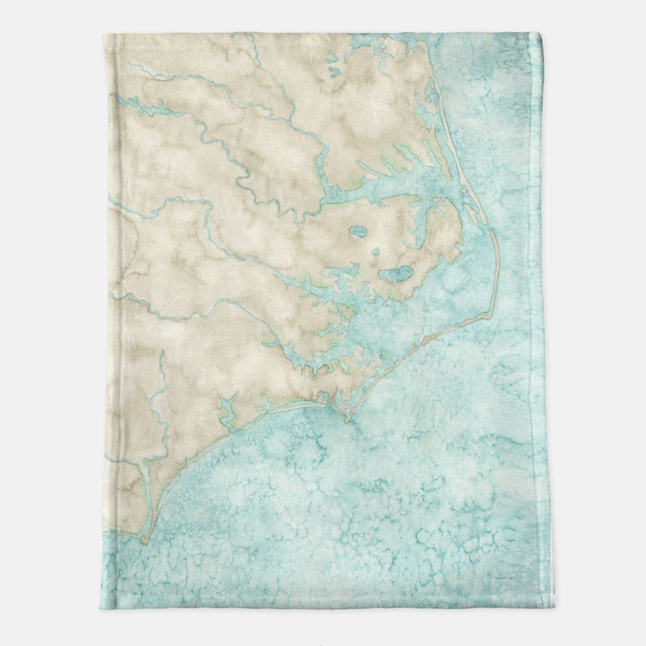 North Carolina Coast Minky Blanket