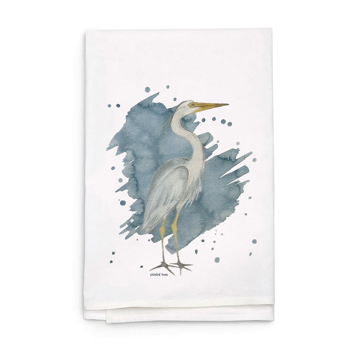 Heron Tea Towel