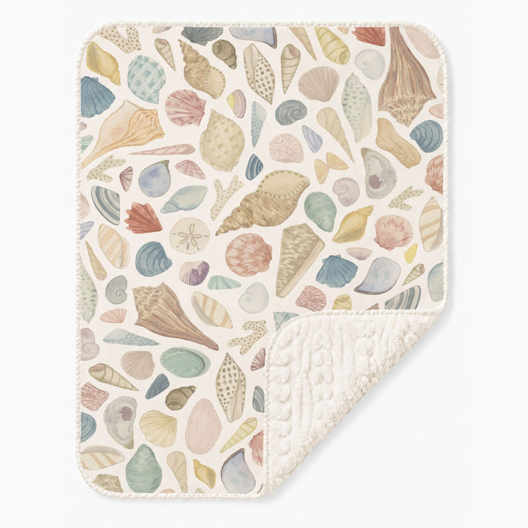 Shells Cloud Minky Baby Blanket (Copy)