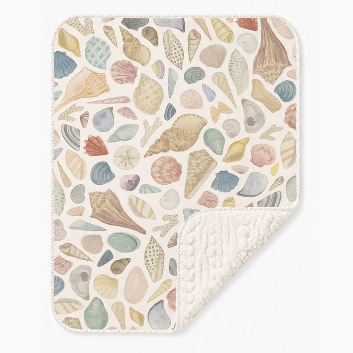 Shells Cloud Minky Baby Blanket (Copy)