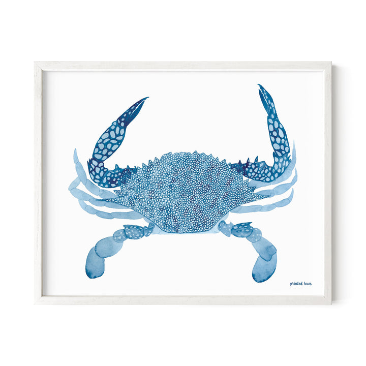 Speckled Swimming Crab Print