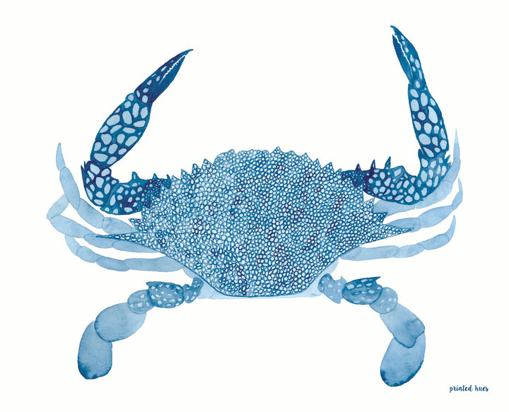 Speckled Swimming Crab Print