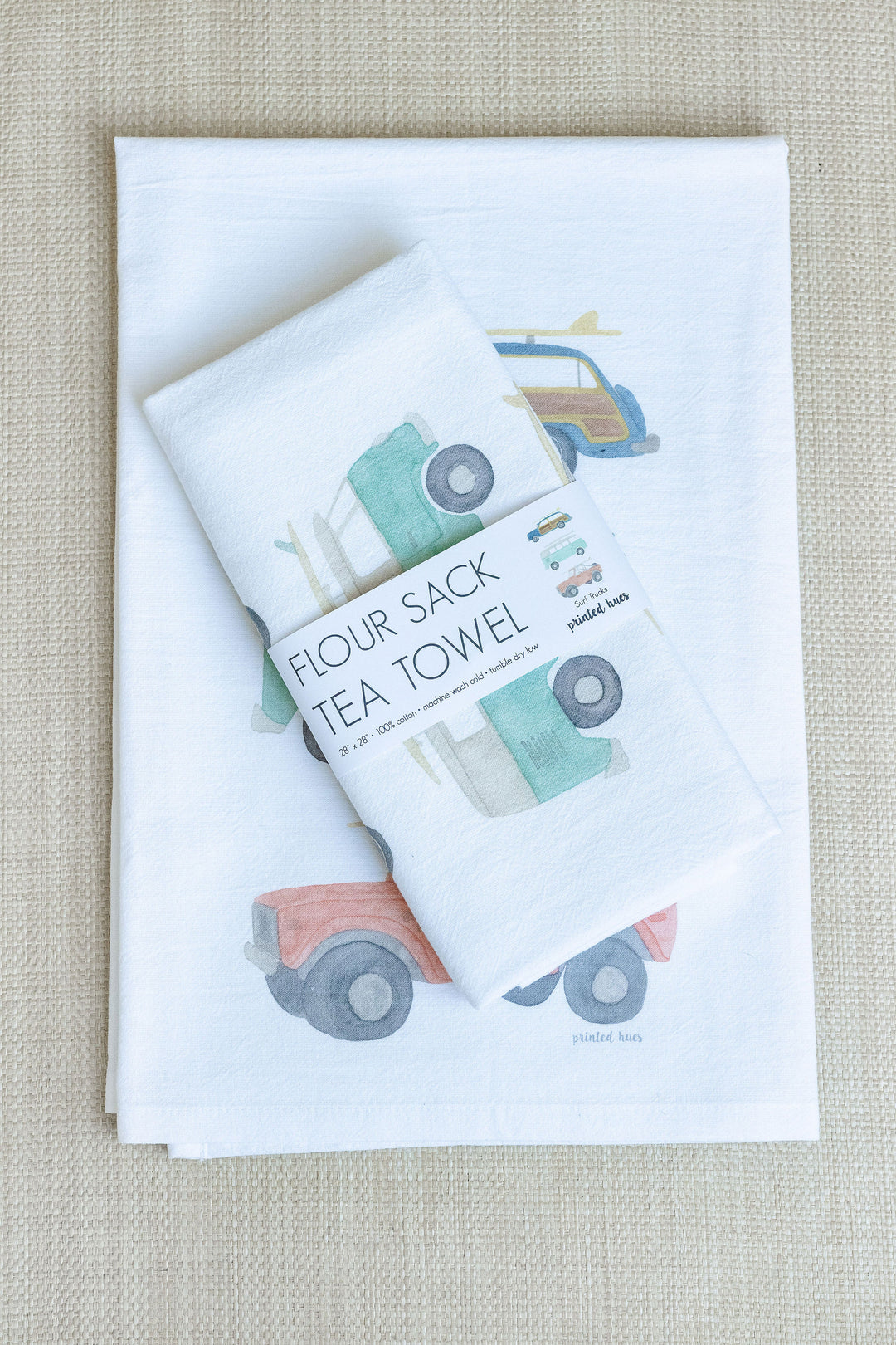 Surf Trucks Tea Towel