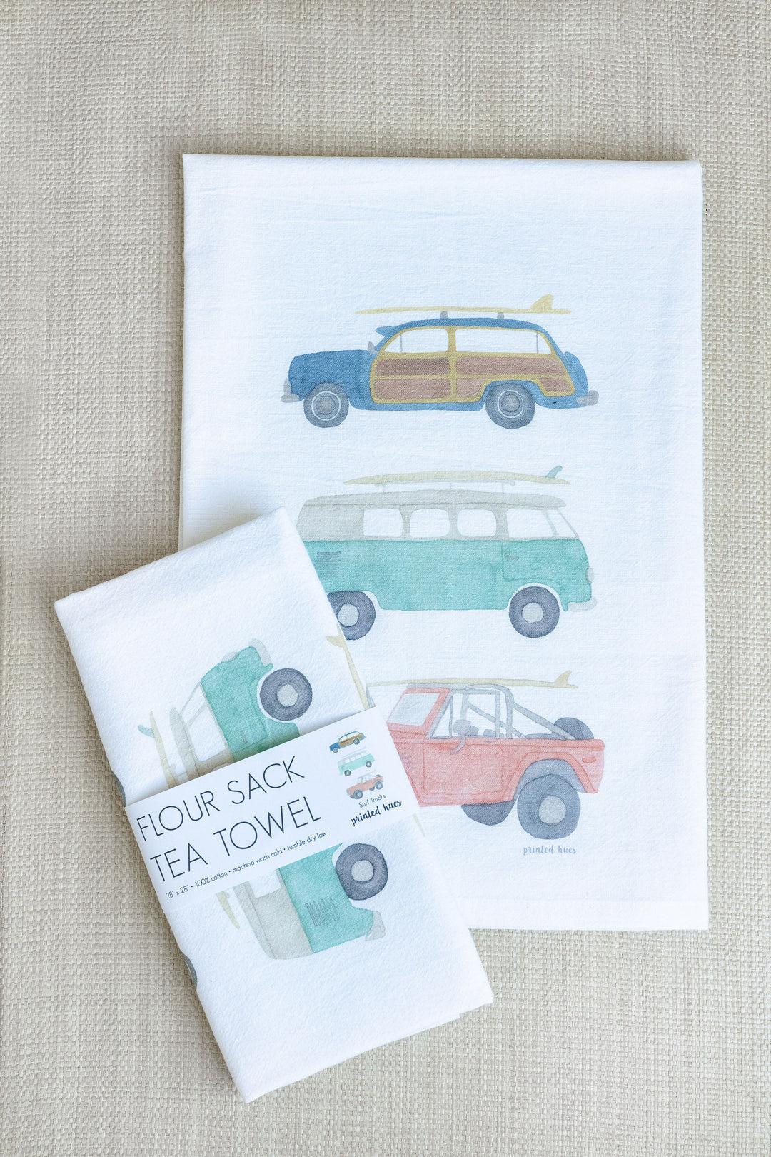 Surf Trucks Tea Towel